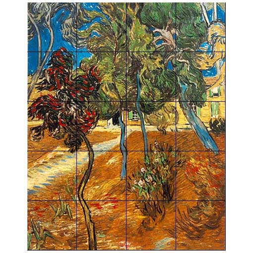 Van Gogh "Asylum Trees"